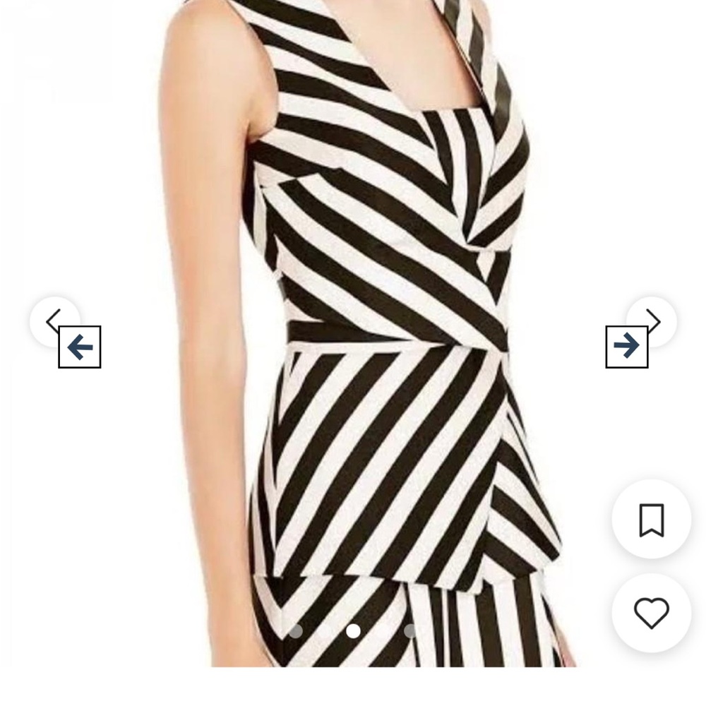 Sass & Bide strapless dress and vest Size 2